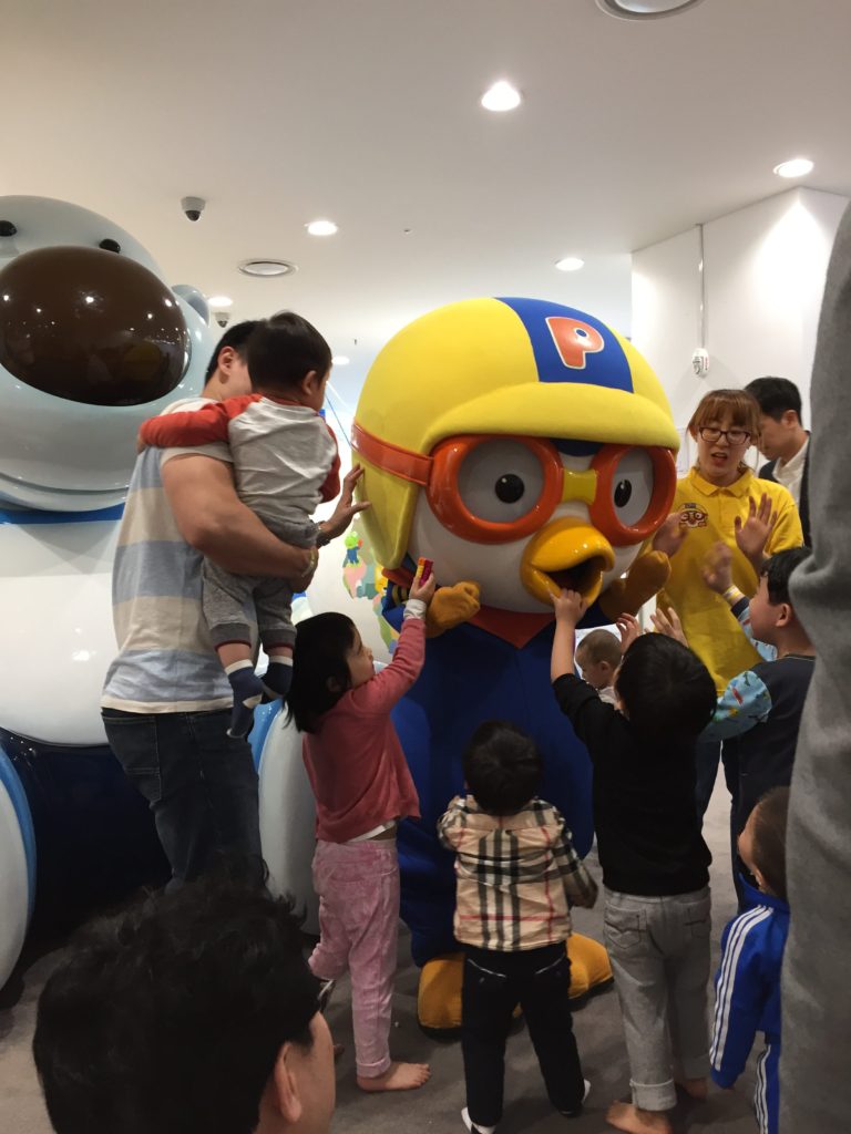 Pororo Lounge Cafe Seoul | Baby Z travelling around Seoul