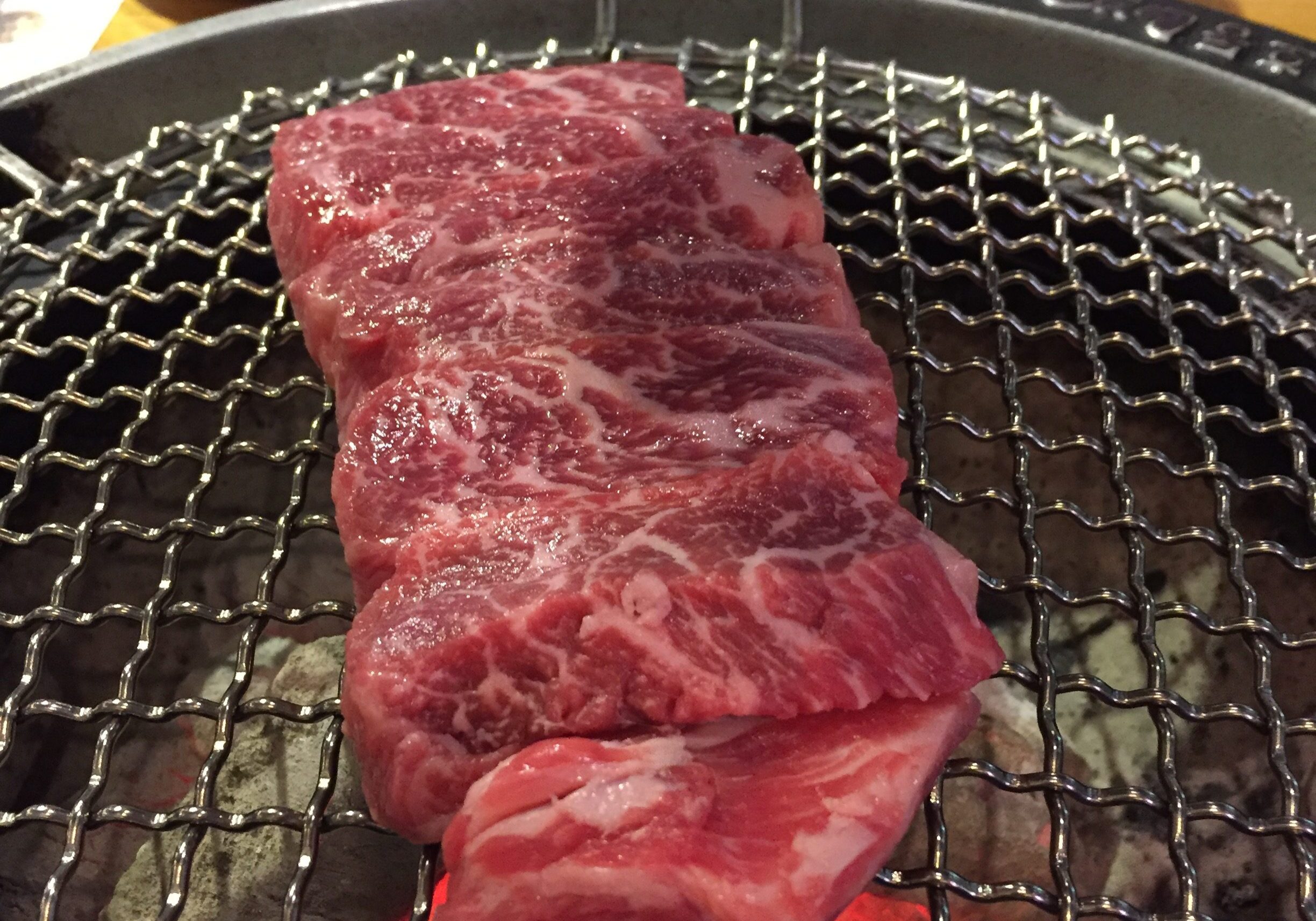 Succulent beef at Baekjeong Korean BBQ