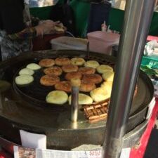 Delicious red bean bun