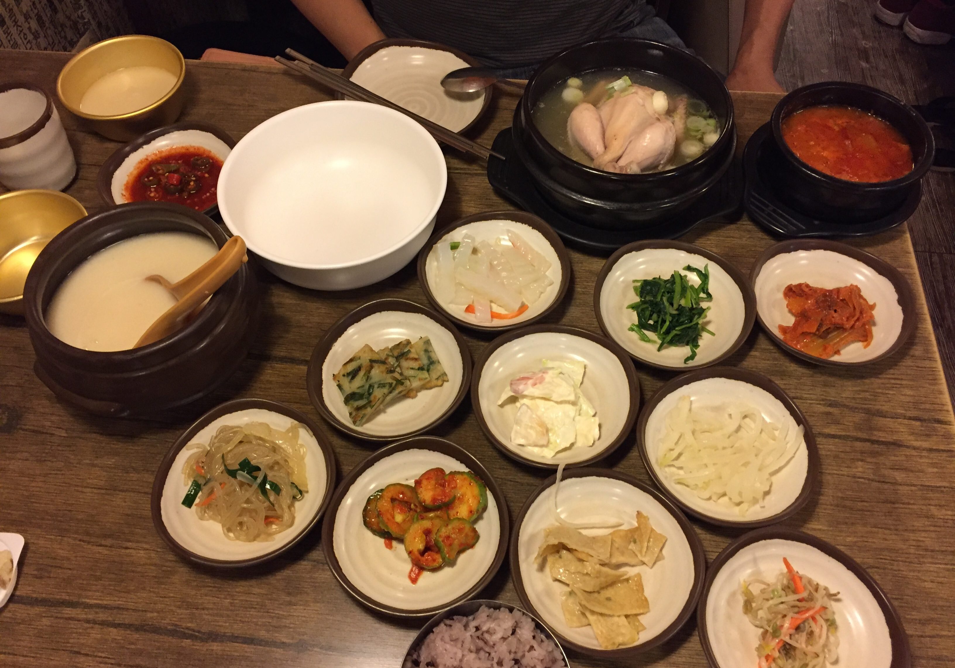 My Traditional Korean Meal! yay!