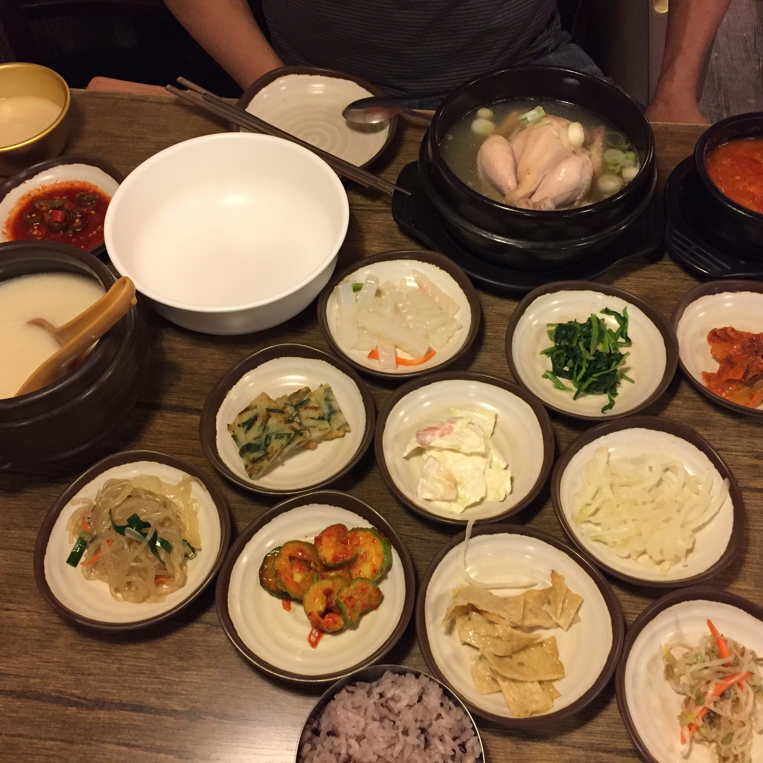 My Traditional Korean Meal! yay!